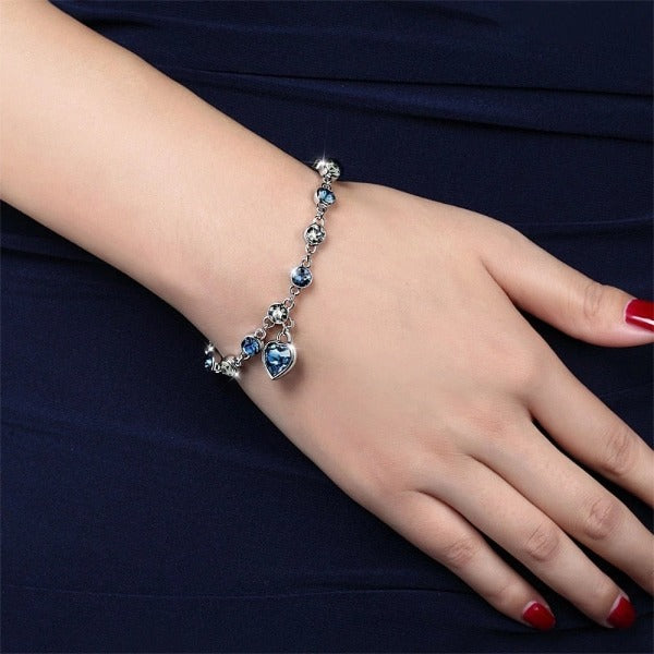 Pulsera Coeur Mujer Gourmette Plata Circonio