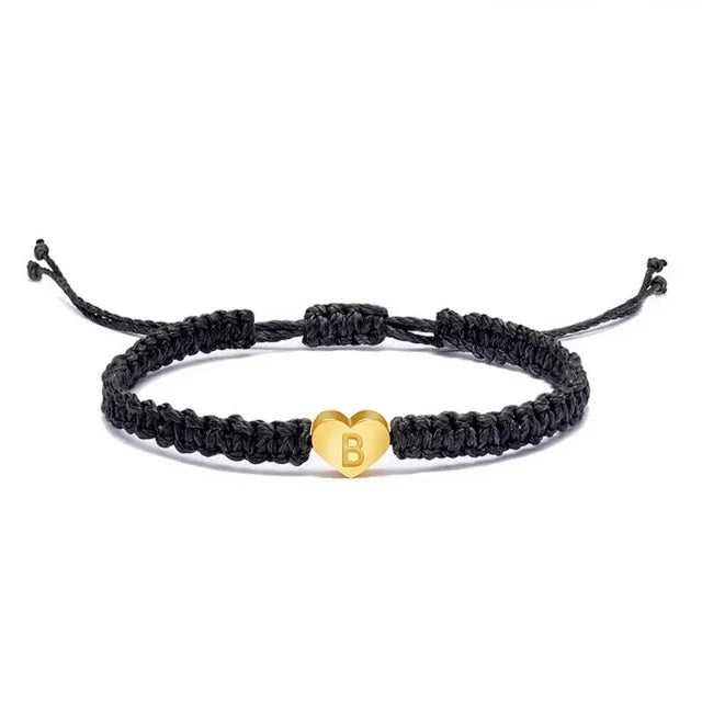Pulsera Cœur Initiale Oro