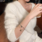 Pulsera Coeur & Perlas del Mar del Sur