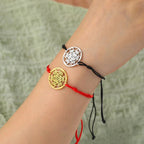Colored Metatron’s Cube Bracelet black