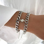 Pulsera Común para Pareja clásica