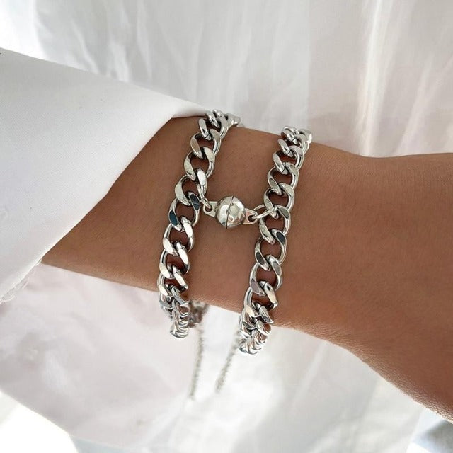 Pulsera Común para Pareja clásica