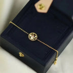 Pulsera Compás Gourmette Brújula Rosa de los Vientos