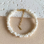 Pulsera Coquillage en Nácar Blanco
