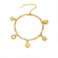 Pulsera Coquillages para Mujer oro