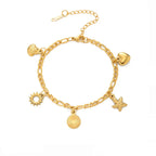 Pulsera Coquillages para Mujer oro