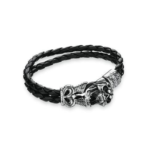 Pulsera Cordón Cabeza de Muerte