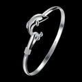 Pulsera Dauphin de Plata para Mujer