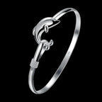 Pulsera Dauphin de Plata para Mujer