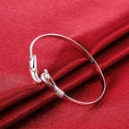 Pulsera Dauphin de Plata para Mujer