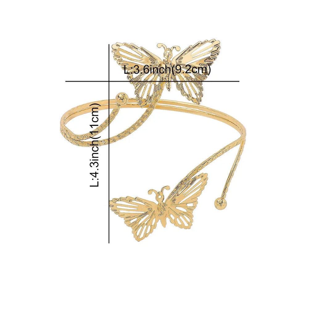 Brazalete Elegante para Brazo - Joya para Bíceps y Adorno de Cadena para la Parte Superior del Brazo Mujer