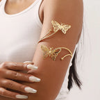 Brazalete Elegante para Brazo - Joya para Bíceps y Adorno de Cadena para la Parte Superior del Brazo Mujer