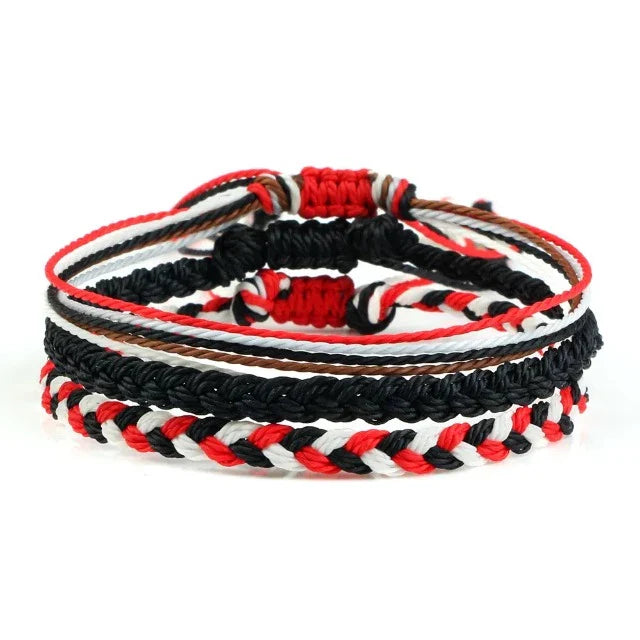 Tibetan Braided Lucky Bracelet 9 Black