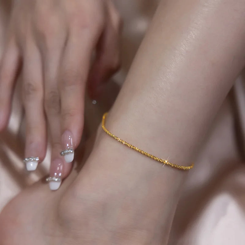 Pulsera de Tobillo Chic oro