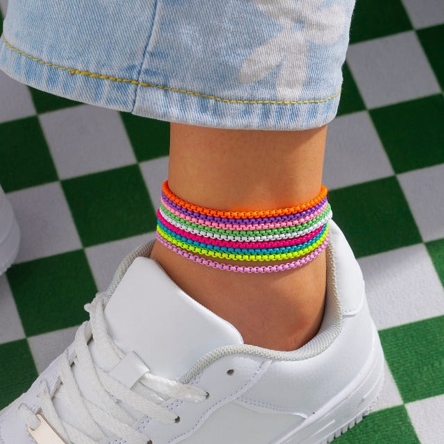 Tobillera para Mujer en 9 Colores