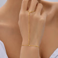 Pulsera de Mano Joya Cadena Mujer Mano & Dedo