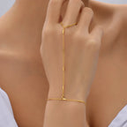 Pulsera de Mano Joya Cadena Mujer Mano & Dedo