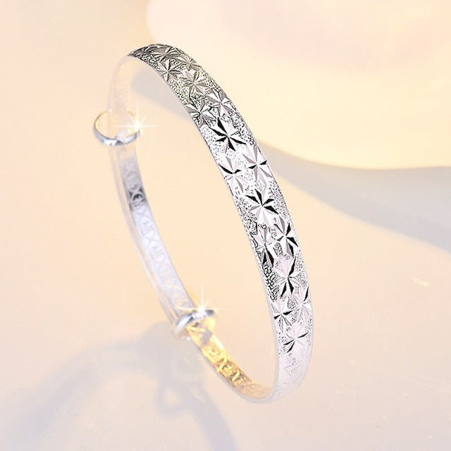 Pulsera de Boda Plata para Mujer