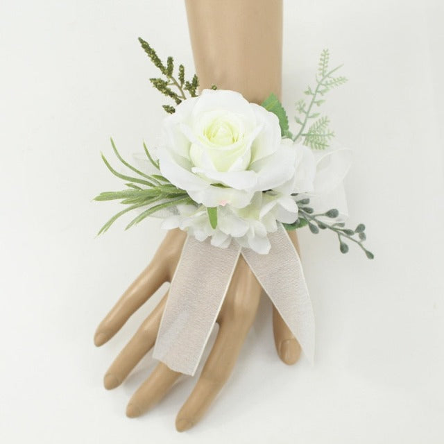 Pulsera de Flores de Boda para Mujer