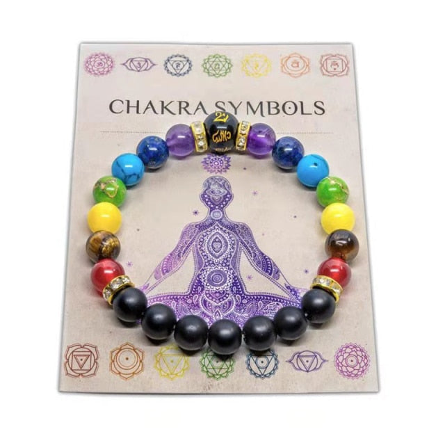 Pulsera 7 Chakras de Meditación