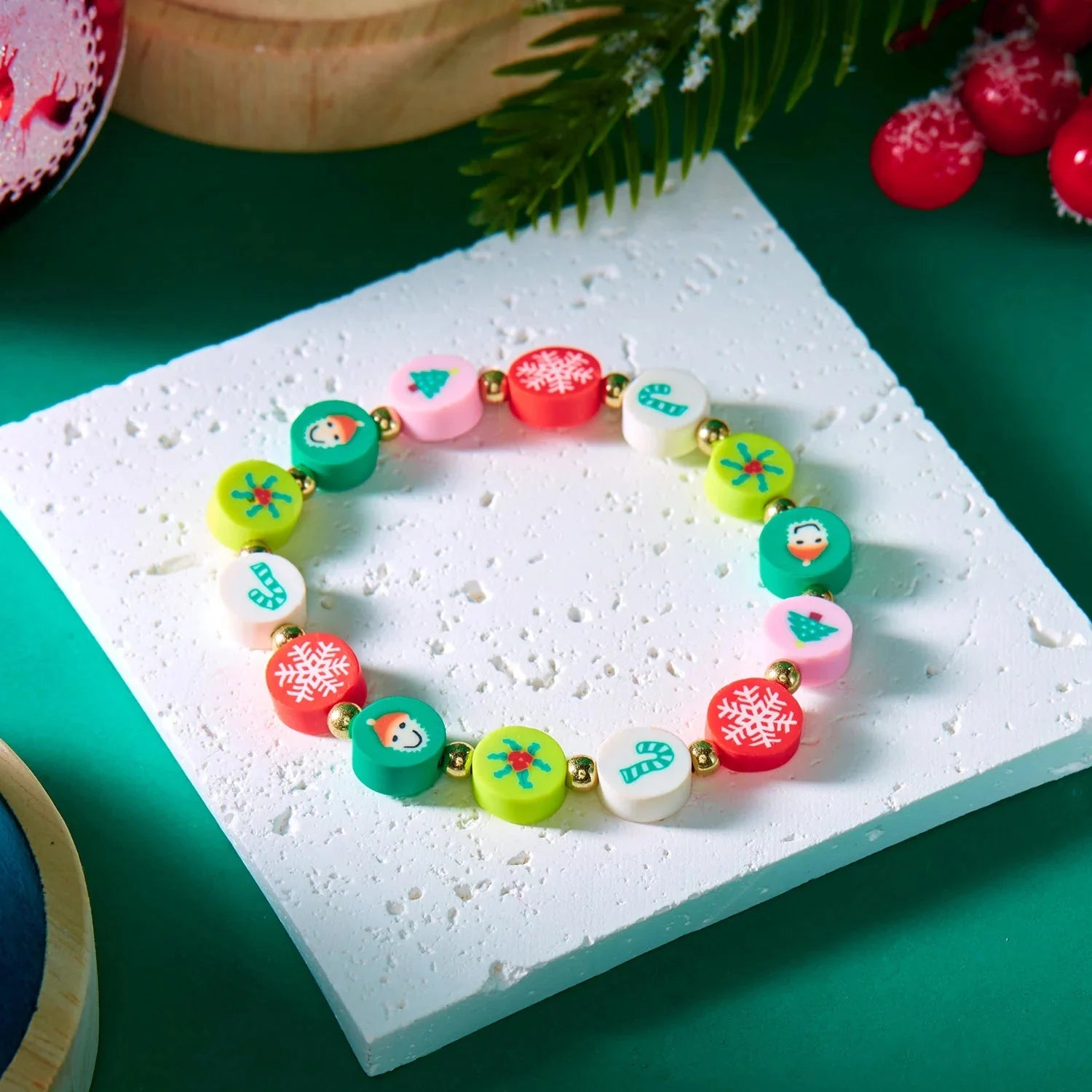 Brazalete de Navidad Adorable