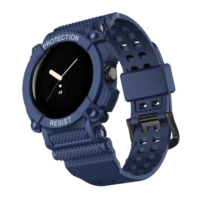 Pulsera de Protección Sólida para Smartwatch Google Pixel Watch 1 & 2 azul