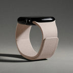 Correa de reemplazo magnética de silicona beige para Apple Watch
