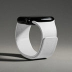 Correa de reemplazo magnética de silicona blanca para Apple Watch