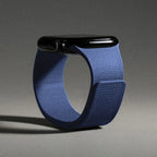 Correa de reemplazo magnética de silicona azul para Apple Watch