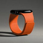 Correa de reemplazo magnética de silicona naranja para Apple Watch