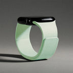 Correa de reemplazo magnética de silicona verde menta para Apple Watch