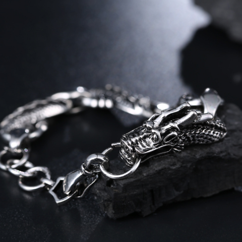 Pulsera Dragón Hombre