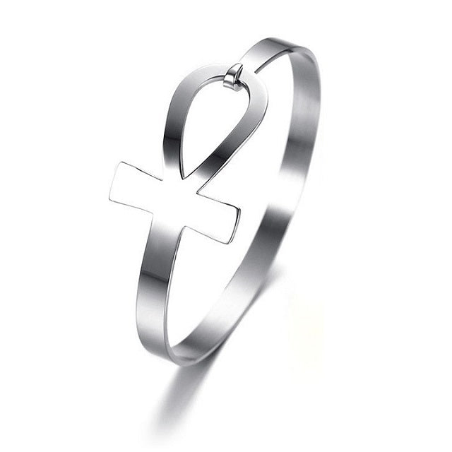 Pulsera egipcia para mujer en plata