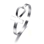 Pulsera egipcia para mujer en plata