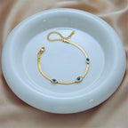 Brazalete Elegante Contra el Mal de Ojo para Mujer