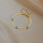 Brazalete Elegante Contra el Mal de Ojo para Mujer