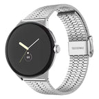 Pulsera de Acero Inoxidable Mallada para Smartwatch Google Pixel Watch 1 & 2 plata