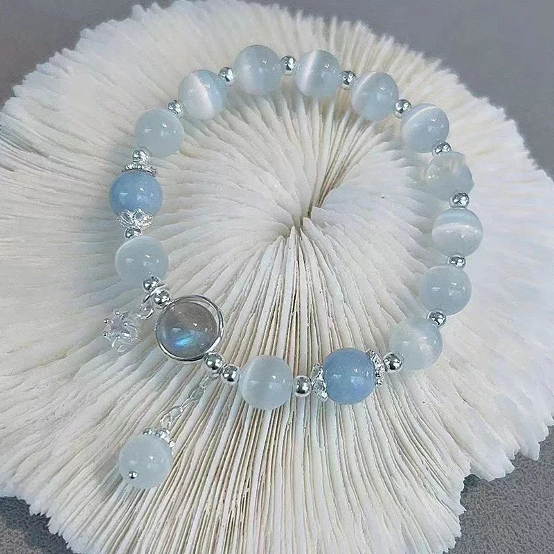Pulsera de Cristal para la Fertilidad Piedra de Luna