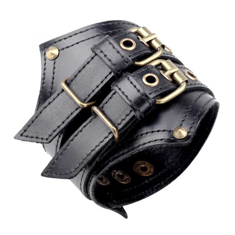 Pulsera Vikinga con Runas Celtas negra