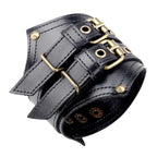 Pulsera Vikinga con Runas Celtas negra