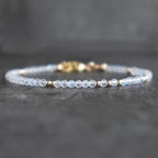 Pulsera en Piedras Finas Piedra de Luna