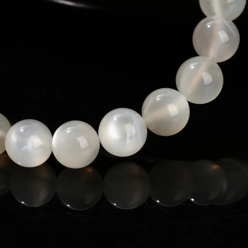 Pulsera de Piedras Naturales Piedra de Luna para Mujer