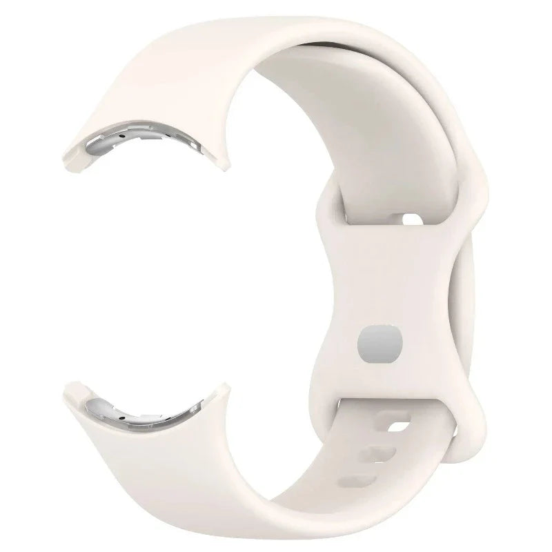 Correa de silicona para Smartwatch Google Pixel Watch 1 y 2 blanca