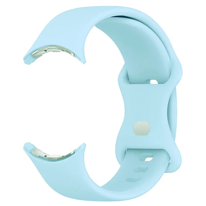 Correa de silicona para Smartwatch Google Pixel Watch 1 y 2 azul cielo