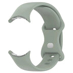 Correa de silicona para Smartwatch Google Pixel Watch 1 y 2 gris verdoso