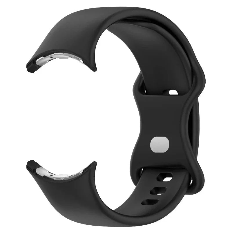 Correa de silicona para Smartwatch Google Pixel Watch 1 y 2 negra