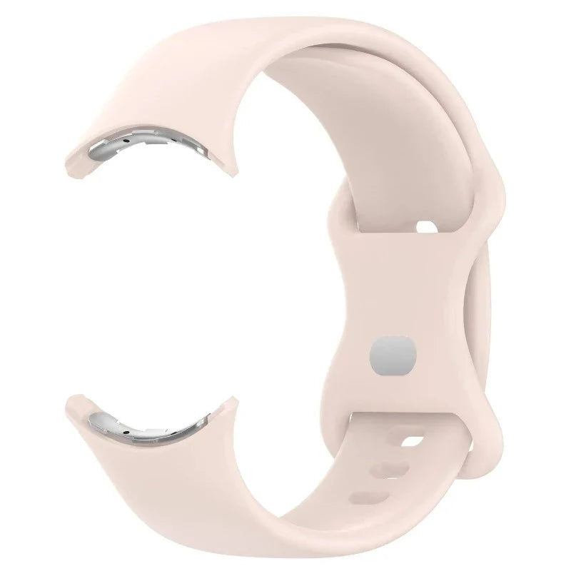 Correa de silicona para Smartwatch Google Pixel Watch 1 y 2 beige