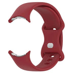 Correa de silicona para Smartwatch Google Pixel Watch 1 y 2 burdeos