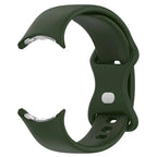 Correa de silicona para Smartwatch Google Pixel Watch 1 y 2 verde militar