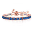 Pulsera en Zirconia de Color Piedra de Nacimiento